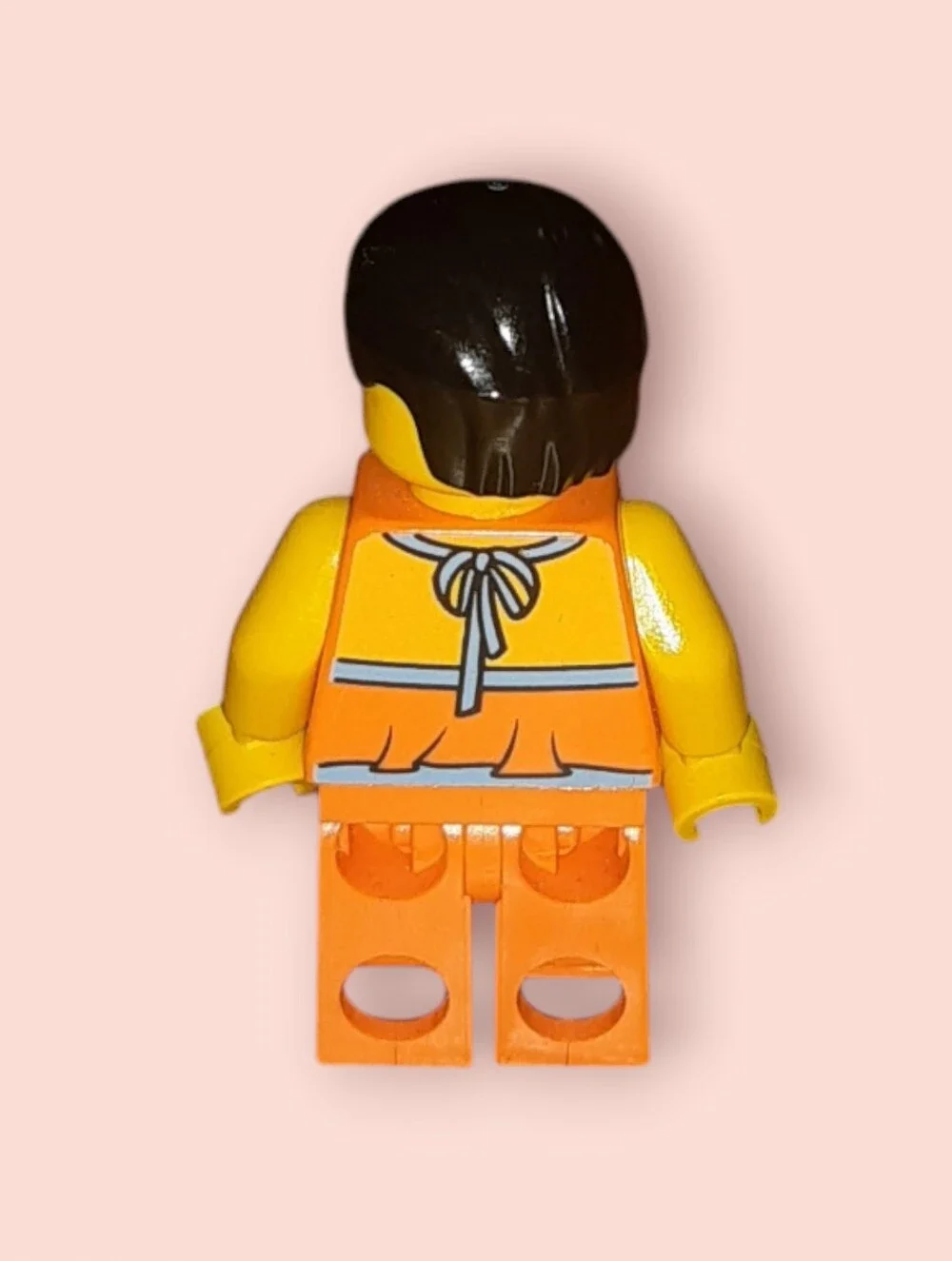LEGO Minifigure Female Figure Orange Outfit Authentic